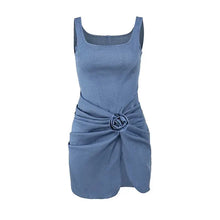 Load image into Gallery viewer, Alice Ruched Mini Dress FancySticated
