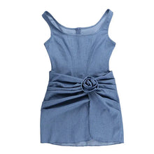 Load image into Gallery viewer, Alice Ruched Mini Dress FancySticated
