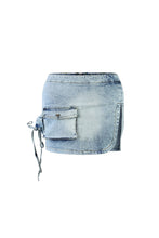 Load image into Gallery viewer, Alina Denim Skirt Set FancySticated
