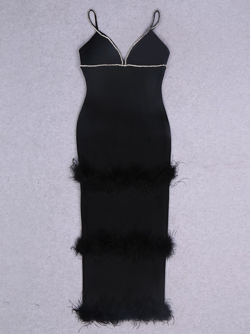 chinese dress ladies Anna Feather Maxi Dress