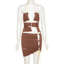 Load image into Gallery viewer, Baddie Bandage Mini Dress FancySticated
