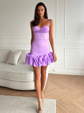 Load image into Gallery viewer, Becca Satin Mini Dress FancySticated
