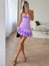 Load image into Gallery viewer, Becca Satin Mini Dress FancySticated
