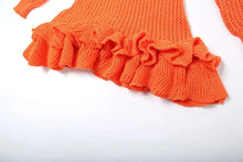 Load image into Gallery viewer, Beverlee Knit Crochet Mini Dress FancySticated
