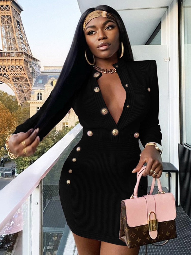 Bougie Bandage Mini Dress FancySticated