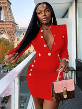 Load image into Gallery viewer, Bougie Bandage Mini Dress FancySticated
