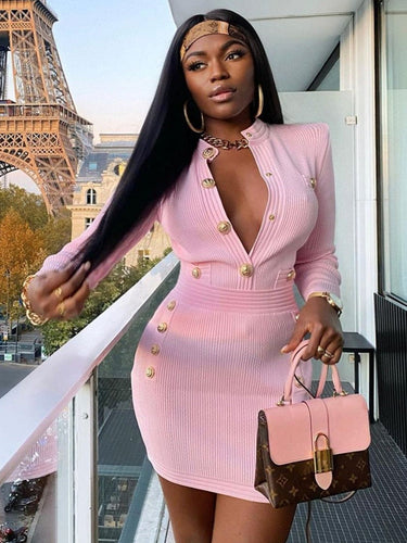 Bougie Bandage Mini Dress FancySticated