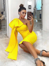 Load image into Gallery viewer, Bow Elegant Bandage Dress FancySticated
