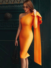 Load image into Gallery viewer, Bow Elegant Bandage Dress FancySticated
