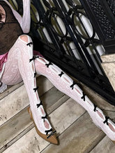 Load image into Gallery viewer, Bowknot Lace Legging Tights FancySticated
