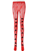 Load image into Gallery viewer, Bowknot Lace Legging Tights FancySticated
