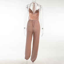 Load image into Gallery viewer, Bright Silk Wide Leg Jumpsuit FancySticated
