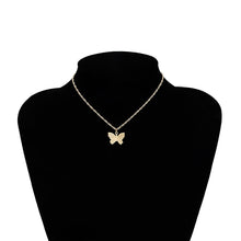 Load image into Gallery viewer, Butterfly Pendant Choker Necklace FancySticated
