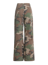 Load image into Gallery viewer, Camouflage Wide Leg High Waist Loose Pants FancySticated
