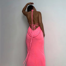 Load image into Gallery viewer, Cancun Drop Backless Maxi Dress FancySticated
