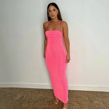 Load image into Gallery viewer, Cancun Drop Backless Maxi Dress FancySticated
