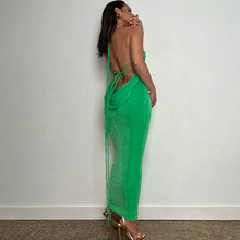 Load image into Gallery viewer, Cancun Drop Backless Maxi Dress FancySticated

