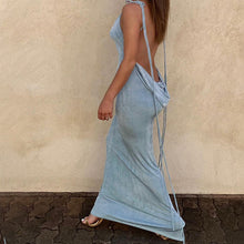Load image into Gallery viewer, Cancun Drop Backless Maxi Dress FancySticated
