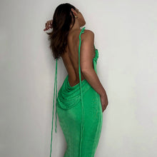 Load image into Gallery viewer, Cancun Drop Backless Maxi Dress FancySticated
