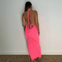 Load image into Gallery viewer, Cancun Drop Backless Maxi Dress FancySticated
