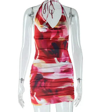 Load image into Gallery viewer, Carole Pleated Mini Dress FancySticated
