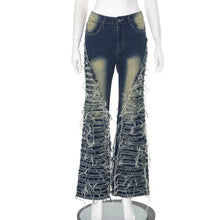 Load image into Gallery viewer, Carry Yourself Tassel Jeans FancySticated
