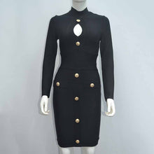 Load image into Gallery viewer, Cassandra Bodycon Bandage Dress FancySticated
