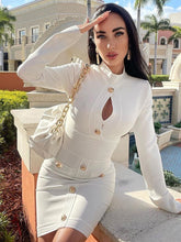 Load image into Gallery viewer, Cassandra Bodycon Bandage Dress FancySticated
