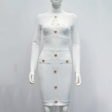 Load image into Gallery viewer, Cassandra Bodycon Bandage Dress FancySticated
