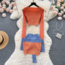 Load image into Gallery viewer, Cici Knit Skirt Set FancySticated
