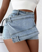 Load image into Gallery viewer, Clare Denim Short FancySticated
