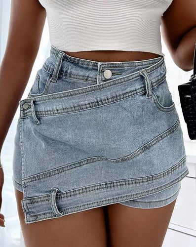 Clare Denim Short FancySticated