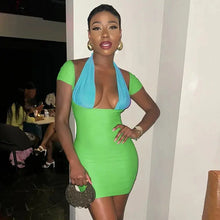 Load image into Gallery viewer, Clarine Mini Dress FancySticated

