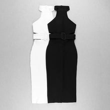 Load image into Gallery viewer, Cynthia Bodycon Bandage Dress FancySticated
