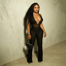 Load image into Gallery viewer, Daisy Mesh Jumpsuit FancySticated
