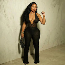 Load image into Gallery viewer, Daisy Mesh Jumpsuit FancySticated

