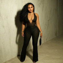 Load image into Gallery viewer, Daisy Mesh Jumpsuit FancySticated
