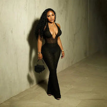 Load image into Gallery viewer, Daisy Mesh Jumpsuit FancySticated
