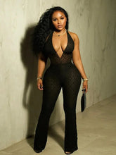 Load image into Gallery viewer, Daisy Mesh Jumpsuit FancySticated
