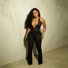 Load image into Gallery viewer, Daisy Mesh Jumpsuit FancySticated
