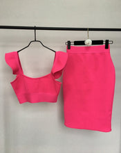 Load image into Gallery viewer, Date Night Bandage Skirt Set FancySticated
