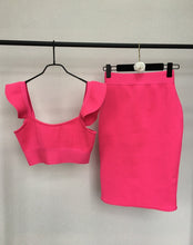 Load image into Gallery viewer, Date Night Bandage Skirt Set FancySticated

