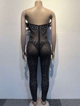 Load image into Gallery viewer, Davina Feather Jumpsuit FancySticated
