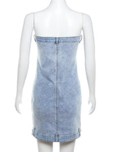 Load image into Gallery viewer, Dayna Denim Dress FancySticated
