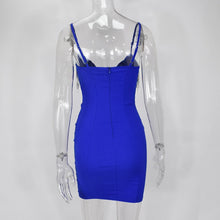 Load image into Gallery viewer, Diamond Tassel Fringe Mini Dress FancySticated
