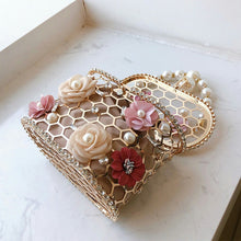 Load image into Gallery viewer, Diamonds Pearls Basket Handbag FancySticated
