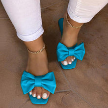 Load image into Gallery viewer, Bowknot Flat Sandals
