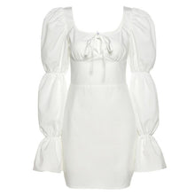 Load image into Gallery viewer, Elegant Puff Sleeve Fav Mini Dress FancySticated
