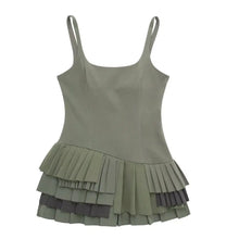 Load image into Gallery viewer, Elegant Ruffles Hem Mini Dress FancySticated
