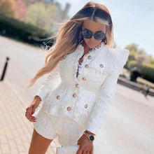 Load image into Gallery viewer, Elegantly Blazer Short Set FancySticated
